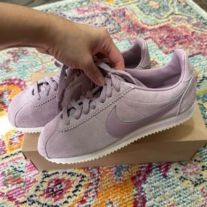 Nike Cortez Purple Suede Sneaker